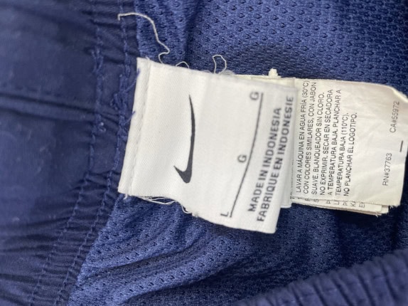 NIKE ΣΟΡΤΣ ΑΘΛΗΤΙΚΟ ΜΠΛΕ ΑΝΤΡΙΚΟ PRE OWNED L