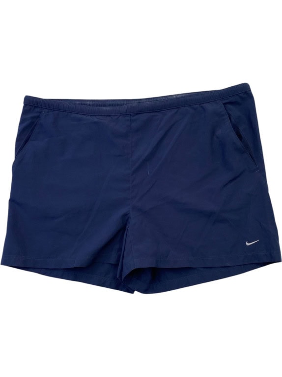 NIKE SHORTS ATHLETIC MINIMAL BLU UOMO PRE OWNED M