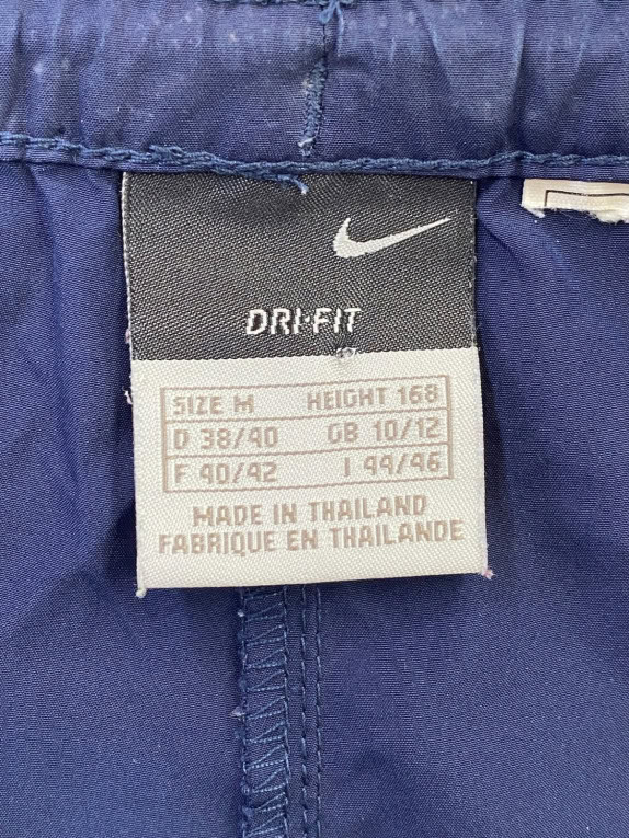 NIKE SHORTS ATHLETIC MINIMAL BLU UOMO PRE OWNED M