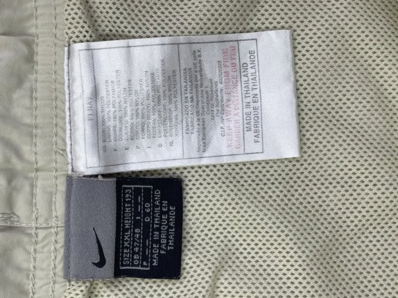 NIKE SHORTS CASUAL OFF WHITE UOMO PRE OWNED XXL