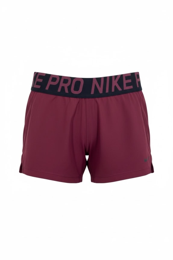 NIKE SHORTS DRI-FIT NIKE PRO BORDEAUX DONNA M
