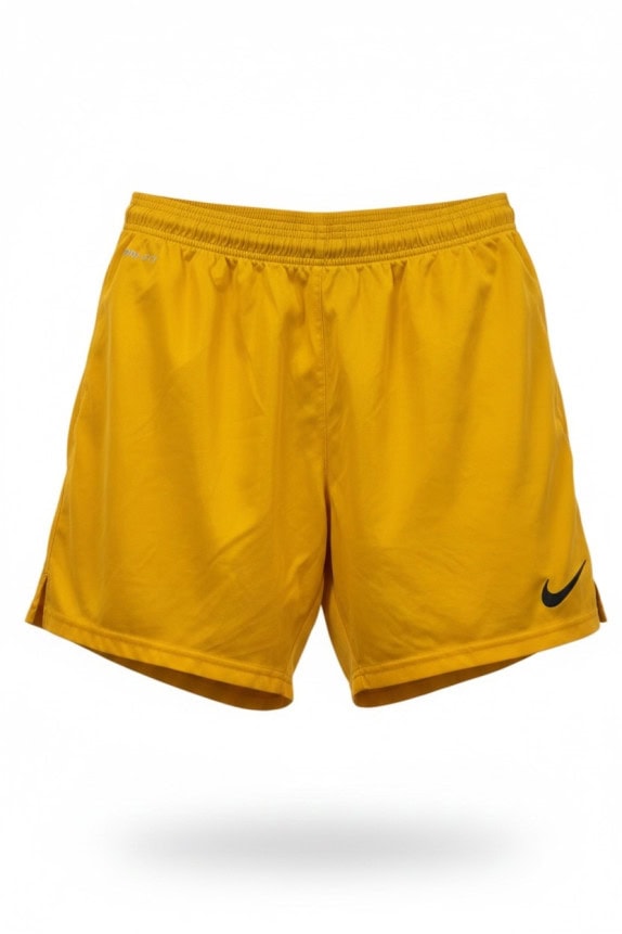 NIKE PANTALONCINI SPORTSWEAR GIALLO UOMO PRE OWNED M