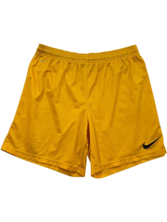 NIKE SHORTS SPORTSWEAR YELLOW MENS PRE OWNED M