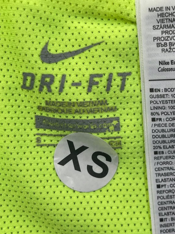 NIKE CARGO SHORTS SPORTSWEAR CHARCOAL MEN PRE OWNED XS