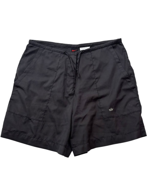 NIKE SHORTS SPORTSWEAR BLACK UNISEX PRE OWNED M