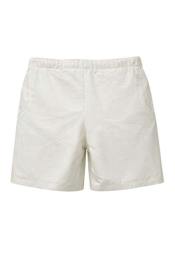 NIKE SHORTS TRAINING MINIMAL CREAM UOMO PRE OWNED M