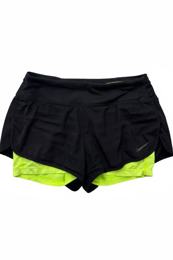 NIKE ΣΟΡΤΣ ΤΡΕΞΙΜΑΤΟΣ ATHLETIC ΜΑΥΡΟ LIME ΓΥΝΑΙΚΕΙΟ PRE OWNED S
