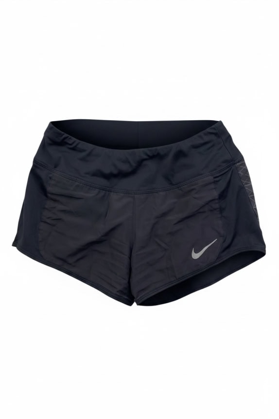 NIKE Σορτς Τρεξίματος Dri-Fit Reflective Logo Μαύρο UNISEX XS