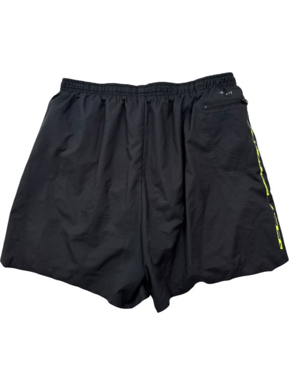 NIKE RUNNING SHORTS ATHLETIC BLACK MEN PRE OWNED S
