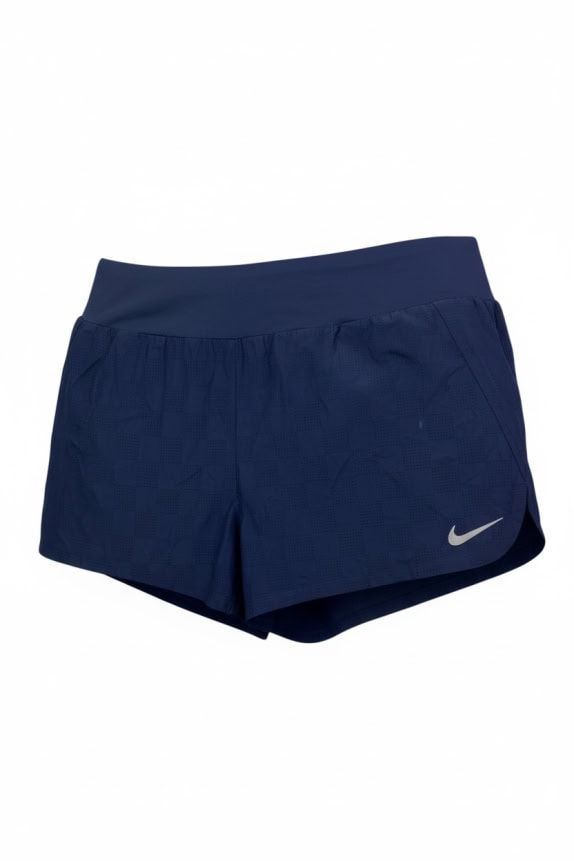 NIKE RUNNING SHORTS DRI-FIT LOGO BLUE WOMEN XL