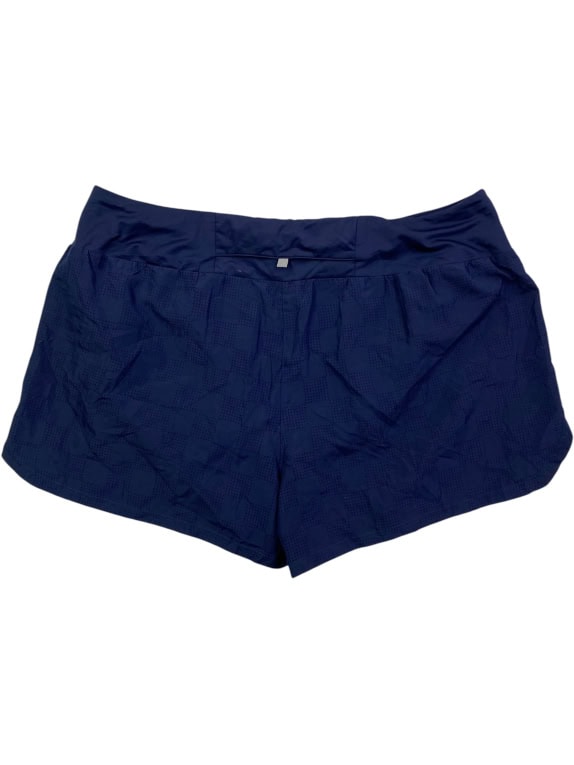 NIKE RUNNING SHORTS DRI-FIT LOGO BLUE WOMEN XL
