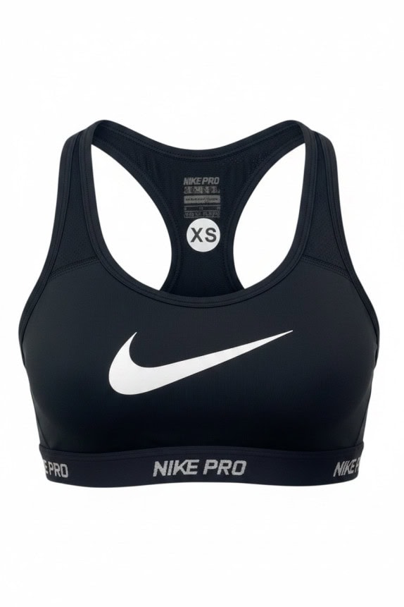 NIKE SPORTS BRA SPORTSWEAR ΜΑΥΡΟ ΓΥΝΑΙΚΕΙΟ PRE OWNED XS
