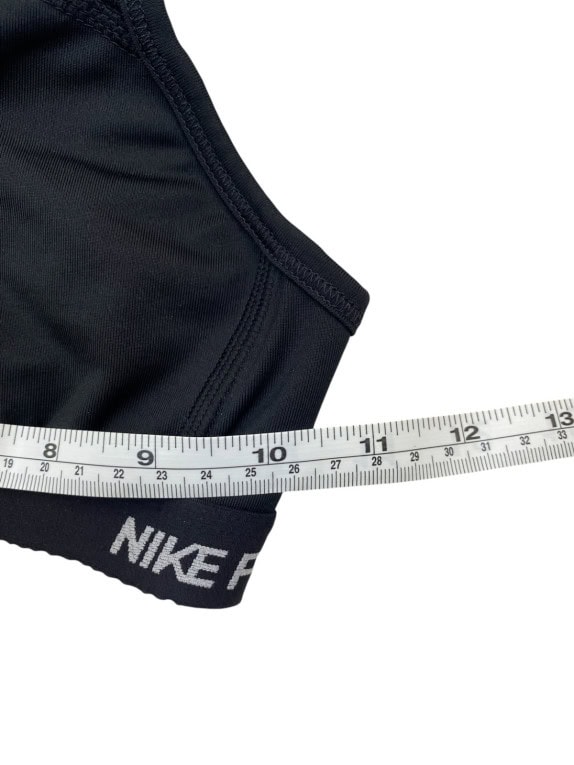 NIKE SPORTS BRA SPORTSWEAR BLACK WOMEN PRE OWNED XS