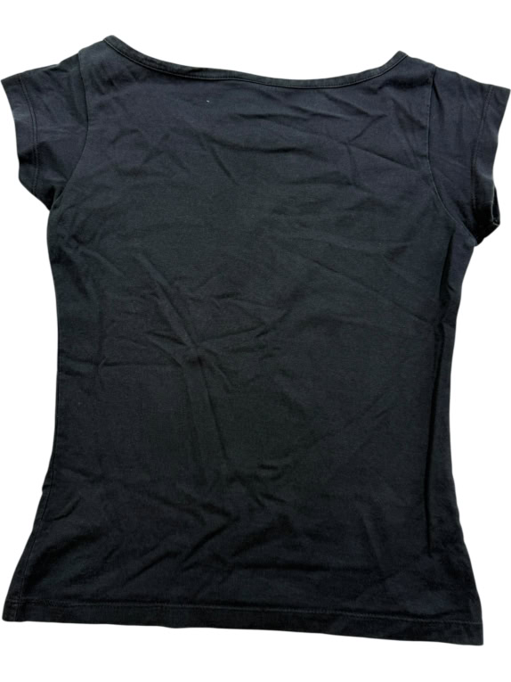 NIKE Sportswear T-Shirt Casual Logo Μαύρο Γυναικείο S