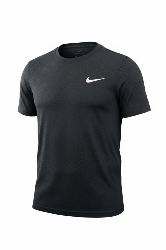 NIKE T SHIRT ATHLETIC CHARCOAL MENS PRE OWNED XS