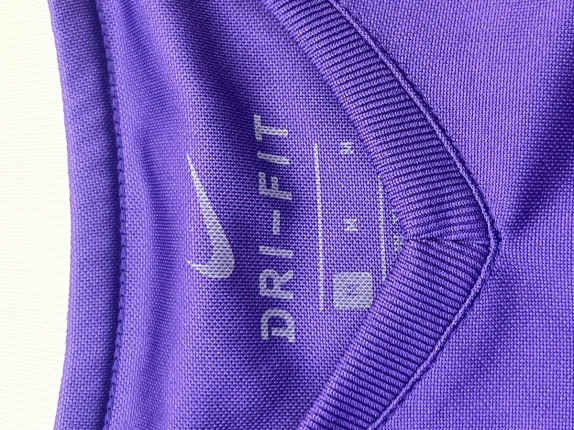 NIKE T SHIRT ATHLETIC VIOLA UOMO PRE OWNED M