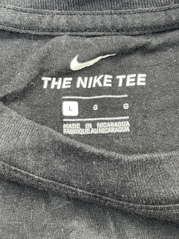 Nike T-Shirt Big Logo Southside Nero Unisex L