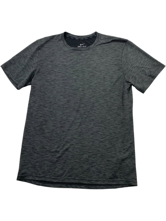 NIKE T-SHIRT DRI-FIT ATHLETIC ΜΕΛΑΝΖΕ ΓΚΡΙ ΑΝΔΡΙΚΟ M
