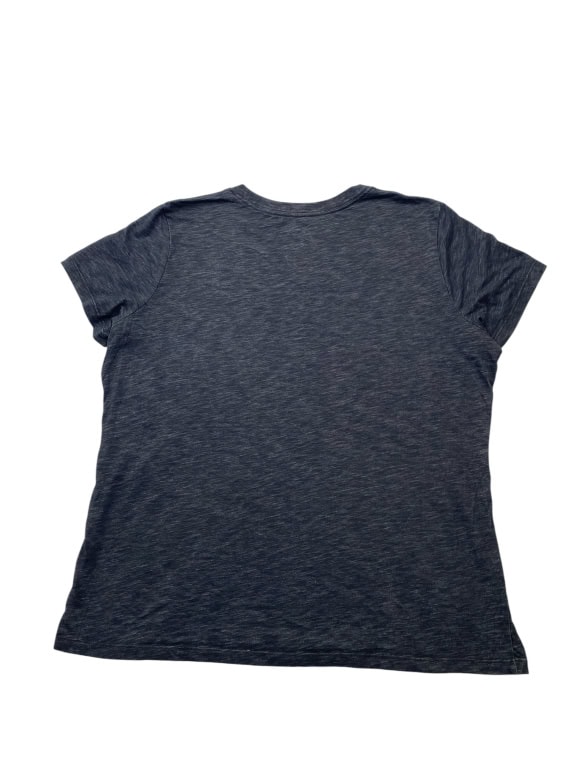 Nike T-Shirt Dri-Fit Big Logo Γκρι Unisex XL