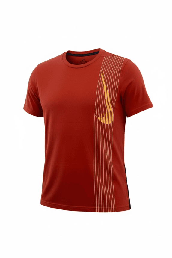NIKE T-SHIRT DRI-FIT SWOOSH GRAPHIC ΚΕΡΑΜΙΔΙ ΑΝΔΡΙΚΟ XL