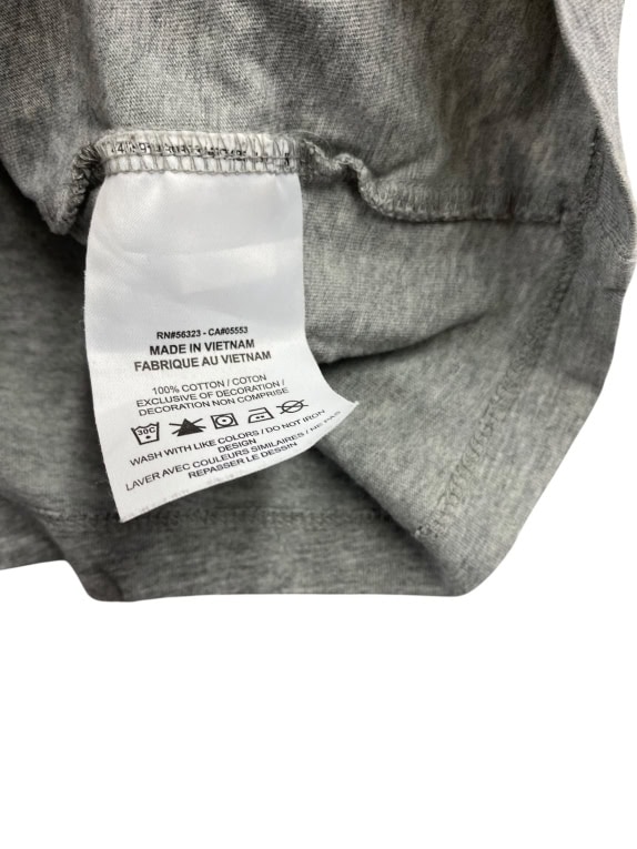 Nike Grey T-Shirt Big Logo Short Sleeve Men’s M