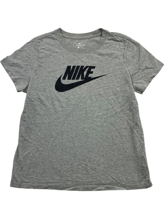 Nike Grey T-Shirt Big Logo Short Sleeve Men’s M