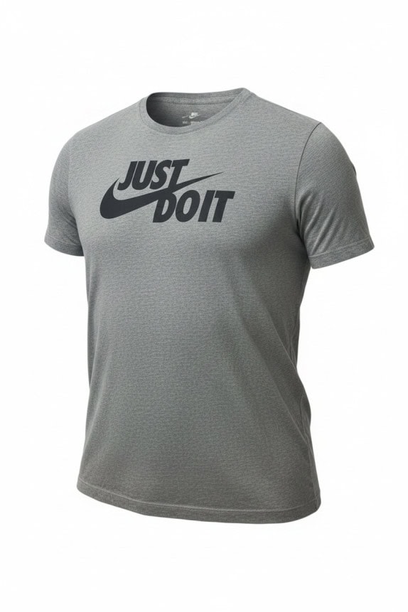 NIKE T SHIRT GRAPHIC ΓΚΡΙ ΑΝΤΡΙΚΟ PRE OWNED XXL