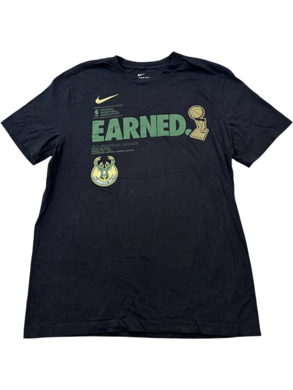 NIKE T SHIRT GRAPHIC ΜΑΥΡΟ ΑΝΤΡΙΚΟ PRE OWNED M