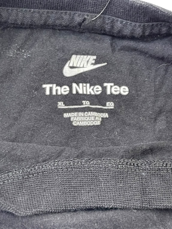 NIKE T SHIRT GRAPHIC ΜΑΥΡΟ ΑΝΤΡΙΚΟ PRE OWNED XL
