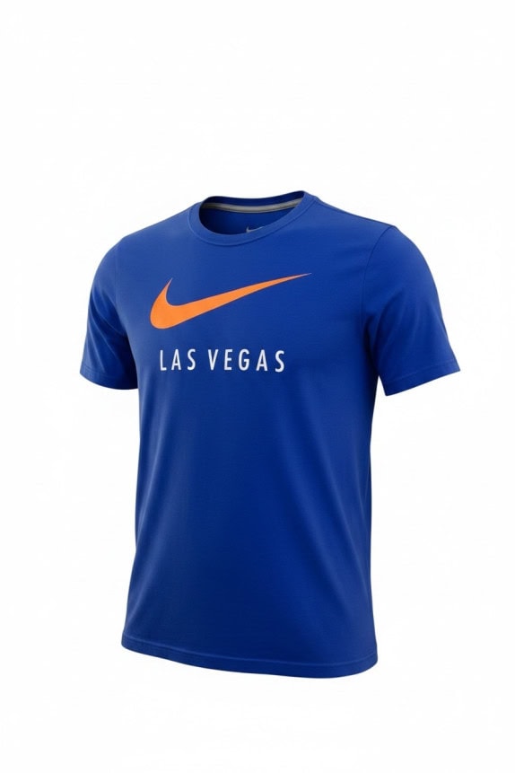 NIKE T SHIRT GRAFICA BLU UOMO PRE OWNED M