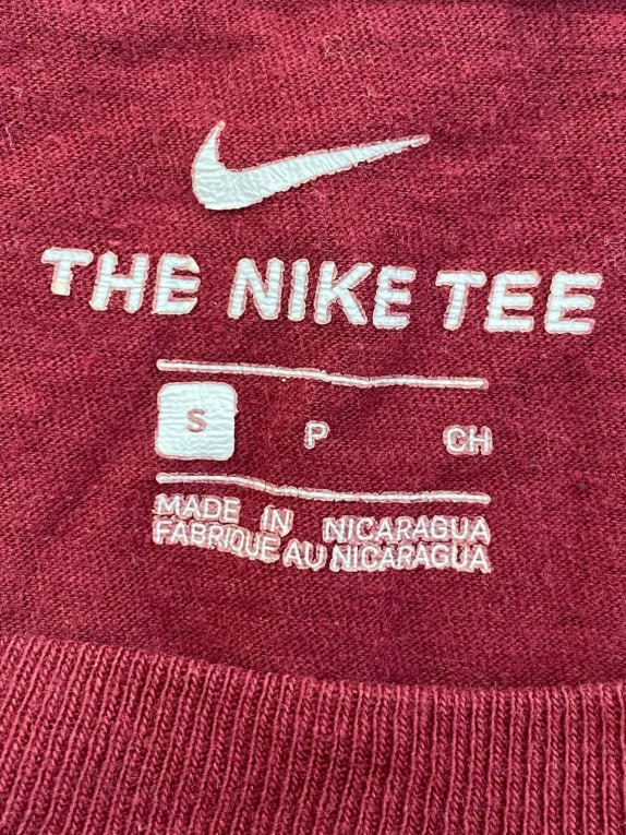 NIKE T SHIRT GRAPHIC ΜΠΟΡΝΤΟ ΑΝΤΡΙΚΟ PRE OWNED S