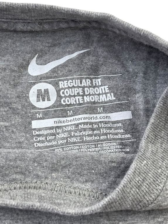 NIKE T SHIRT GRAPHIC SPORTSWEAR ΓΚΡΙ ΑΝΤΡΙΚΟ PRE OWNED M