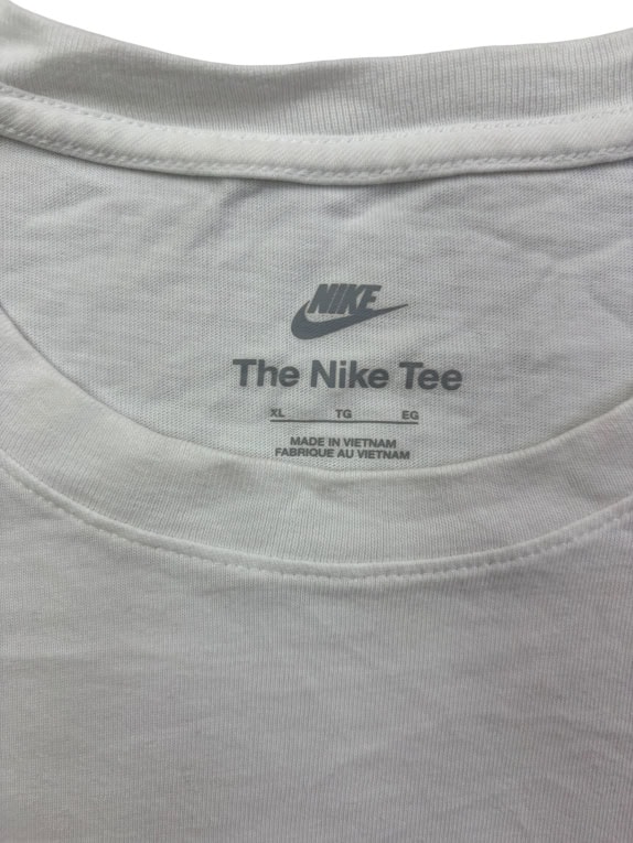 NIKE T-SHIRT LOGO ΛΕΥΚΟ UNISEX XL