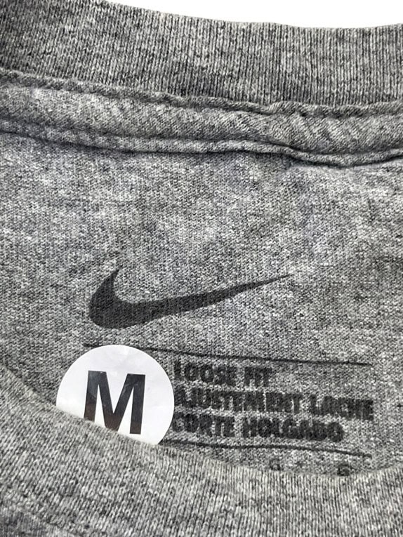 NIKE T SHIRT MINIMAL GREY ΑΝΤΡΙΚΟ PRE OWNED M