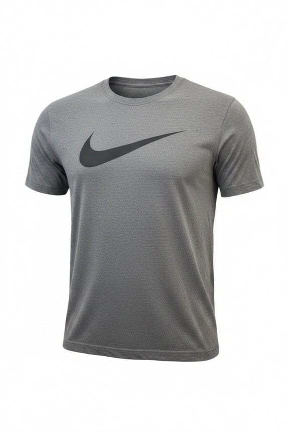 NIKE T SHIRT MINIMAL GREY ΑΝΤΡΙΚΟ PRE OWNED M