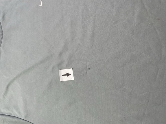 1990s NIKE T SHIRT MINIMAL GRIGIO UOMO PRE OWNED XXL