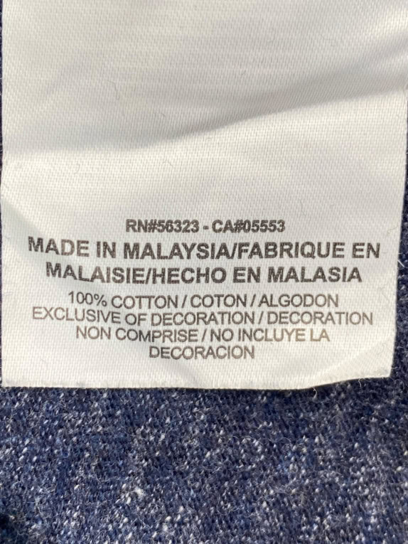 NIKE T SHIRT MINIMAL NAVY ΑΝΤΡΙΚΟ PRE OWNED L