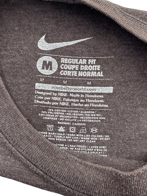 NIKE T-shirt SEATTLE SEAHAWKS SUPER BOWL XLVIII CHAMPIONS Λογότυπο Καφέ UNISEX M pre-owned