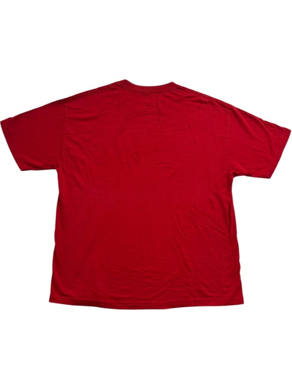 NIKE T-SHIRT CON LOGO SPELLOUT RETRO ROSSO UNISEX XL