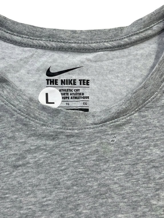 NIKE T SHIRT SPORTSWEAR ΓΚΡΙ ΜΕΛΑΝΖΕ ΑΝΤΡΙΚΟ PRE OWNED XL