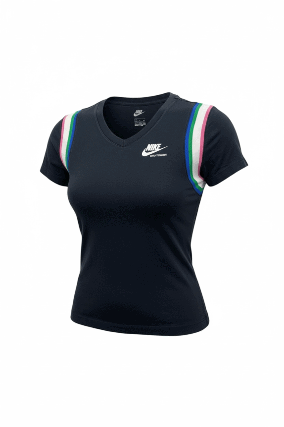 NIKE T-SHIRT SPORTSWEAR LOGO ΜΑΥΡΟ ΓΥΝΑΙΚΕΙΟ S