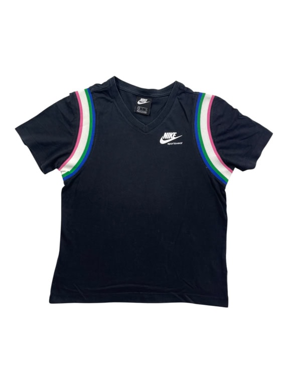 NIKE T-SHIRT SPORTSWEAR LOGO ΜΑΥΡΟ ΓΥΝΑΙΚΕΙΟ S