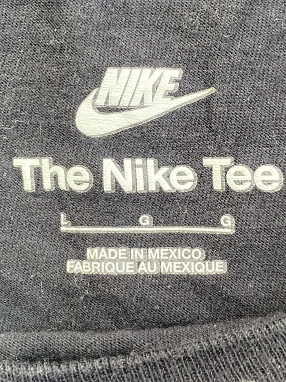 NIKE T SHIRT SPORTSWEAR ΜΑΥΡΟ ΑΝΤΡΙΚΟ PRE OWNED L