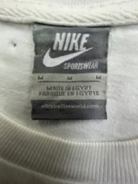 NIKE T-SHIRT SPORTSWEAR "I LOVE FTBL" WHITE MEN'S M