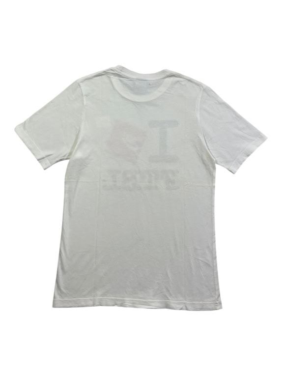 NIKE T-SHIRT SPORTSWEAR "I LOVE FTBL" WHITE MEN'S M