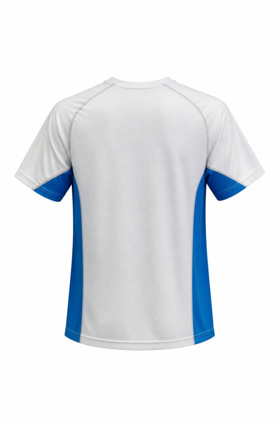 NIKE T SHIRT SPORTSWEAR WHITE BLUE UNISEX PRE OWNED M