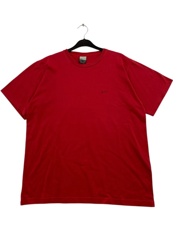 NIKE T-SHIRT VINTAGE ΜΕ ΜΙΚΡΟ ΛΟΓΟΤΥΠΟ ΚΟΚΚΙΝΗ ΑΝΔΡΙΚΗ L