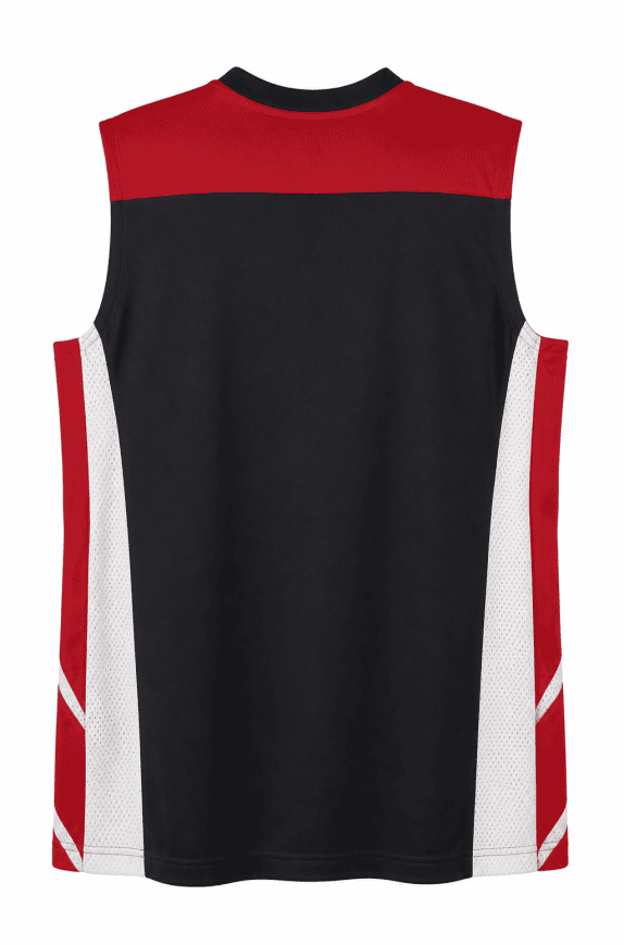 NIKE TANK TOP GRAPHIC BLACK RED UNISEX PRE OWNED S