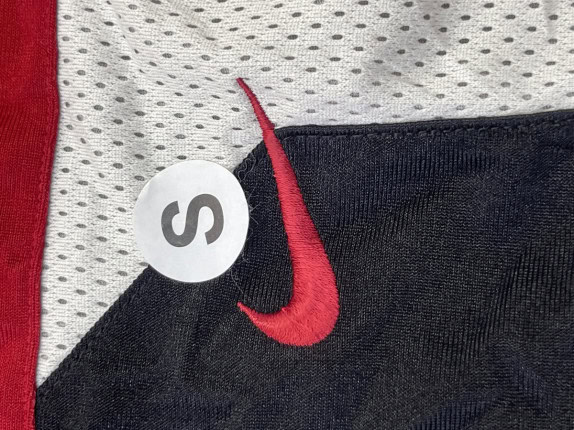 NIKE TANK TOP GRAPHIC BLACK RED UNISEX PRE OWNED S