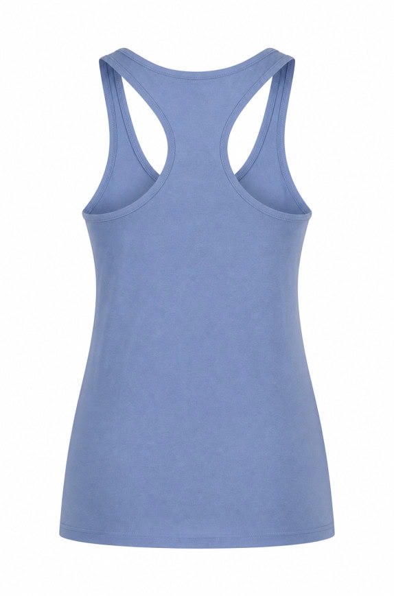 2005 NIKE TANK TOP GRAPHIC LIGHT BLUE DONNA PRE OWNED S